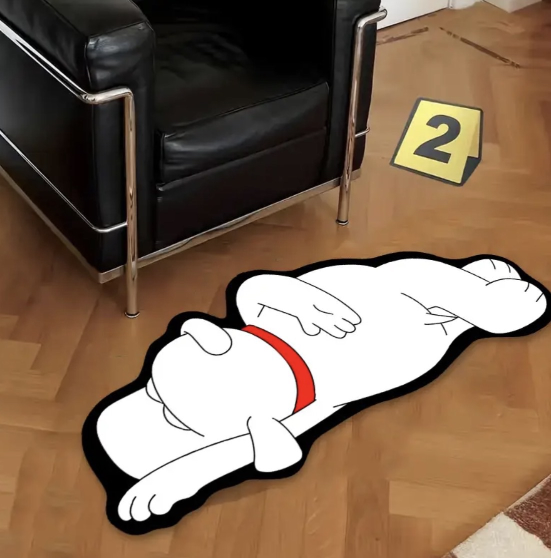 Lustiger Cartoon Teppich, 100X40CM