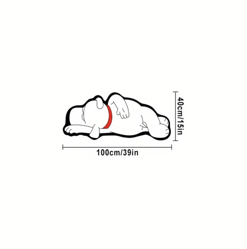 Lustiger Cartoon Teppich, 100X40CM